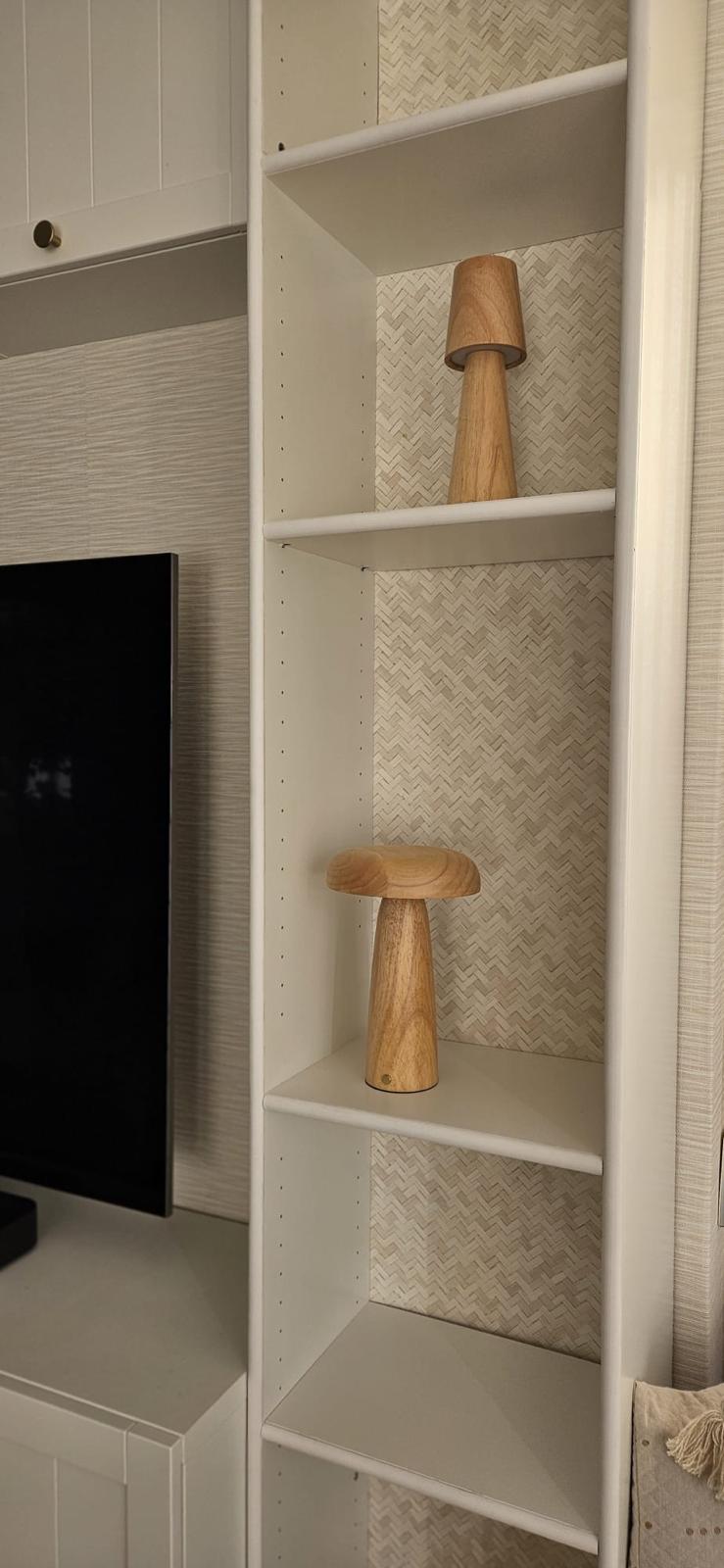 Tavellio cordless lamp shared by a customer, styled in their home