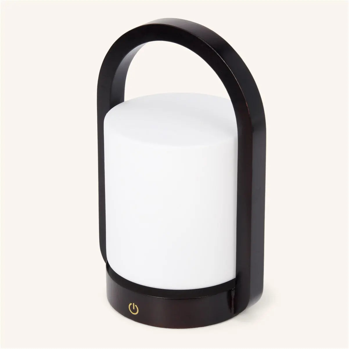 George Dark Brown Wooden Lamp – Rechargeable, Dimmable & Portable Tavellio