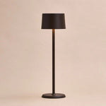 David Mocha Brown Rechargeable Table Lamp 2 in 1 with Adjustable Height – Dimmable & Cordless with 120 Hours Battery Tavellio