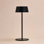 Hugo Midnight Black Rechargeable Table Lamp - Dimmable, Stylish & Cordless Tavellio