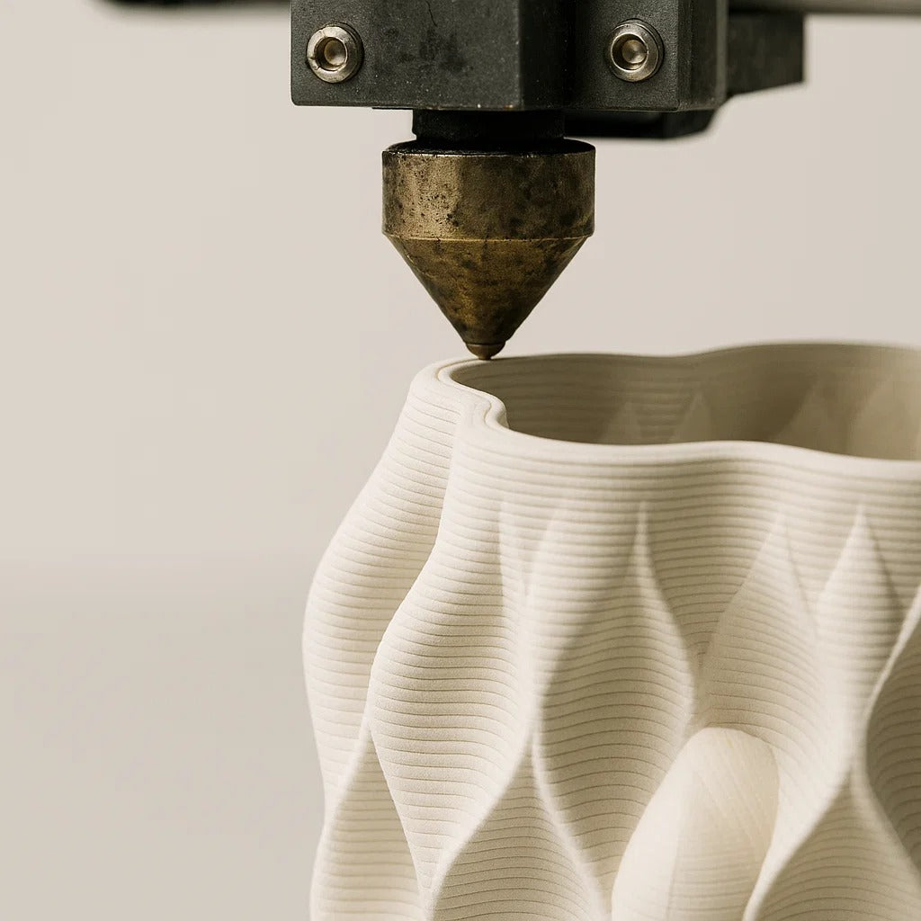 3D-Printed Porcelain, Dimmable & Up to 100 Hours of Battery Life
