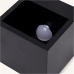 Sand Black Square Wall Lamp | Rechargeable, Dimmable & Cordless Lighting Tavellio