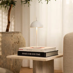 Lucy White Cordless Rechargeable Lamp – Minimalist & Dimmable Design Tavellio