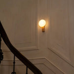 Matthew light brown - Stylish wooden cordless wall lamp Tavellio