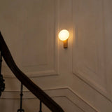 Matthew light brown - Stylish wooden cordless wall lamp Tavellio