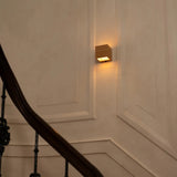 Sand Light Brown Square Wall Lamp | Rechargeable, Dimmable & Cordless Tavellio