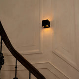Sand Black Square Wall Lamp | Rechargeable, Dimmable & Cordless Lighting Tavellio