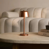 Anton Copper Rechargeable Table Lamp | Stylish & Cordless Lighting Tavellio