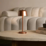Anton Copper Rechargeable Table Lamp | Stylish & Cordless Lighting Tavellio