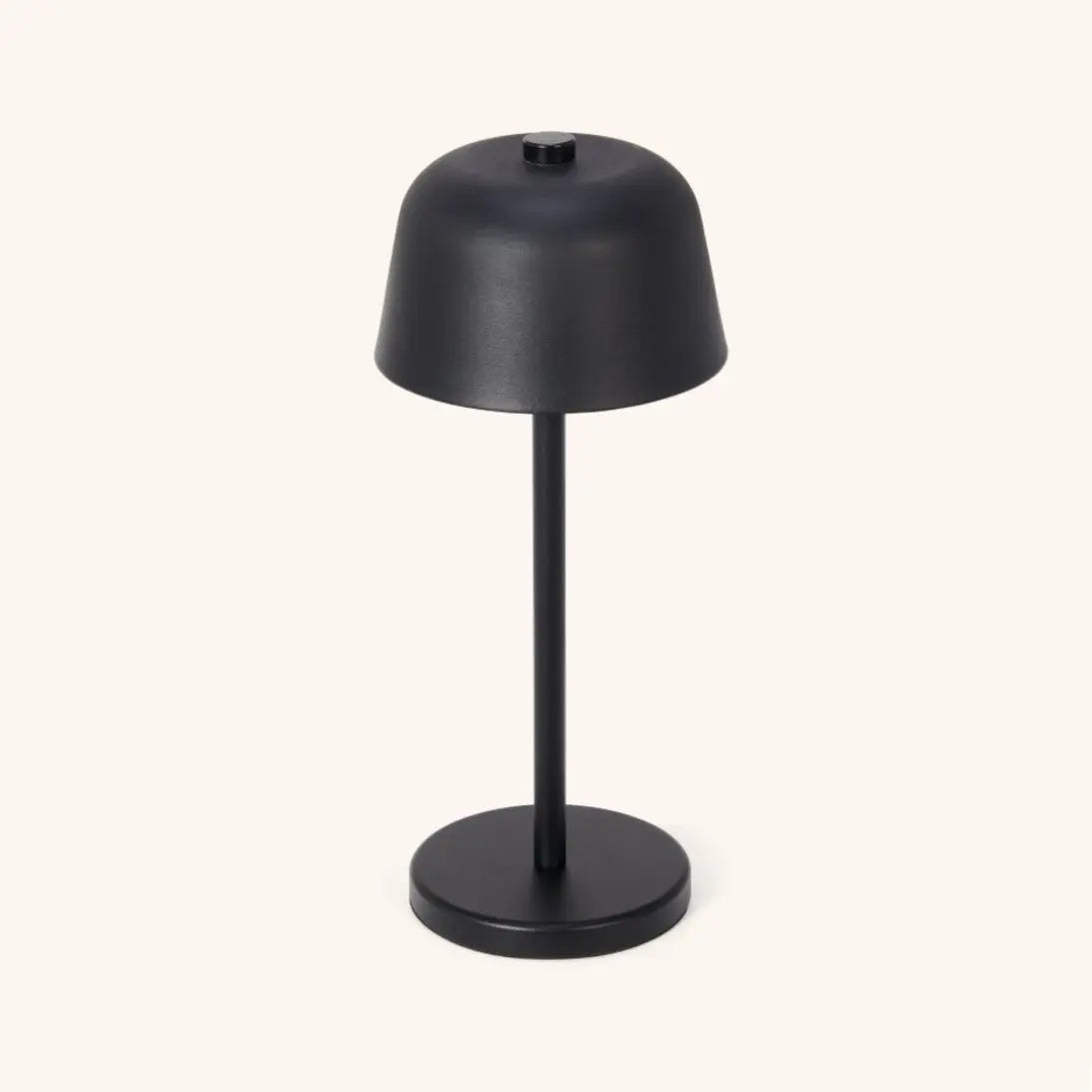 Anton black - Rechargeable iron table lamp Tavellio