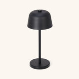 Anton black - Rechargeable iron table lamp Tavellio