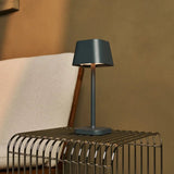 Ava Stone Grey - Rechargeable Table Lamp | Stylish, Cordless Lamp & Dimmable Tavellio