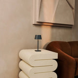 Ava Stone Grey - Rechargeable Table Lamp | Stylish, Cordless Lamp & Dimmable Tavellio