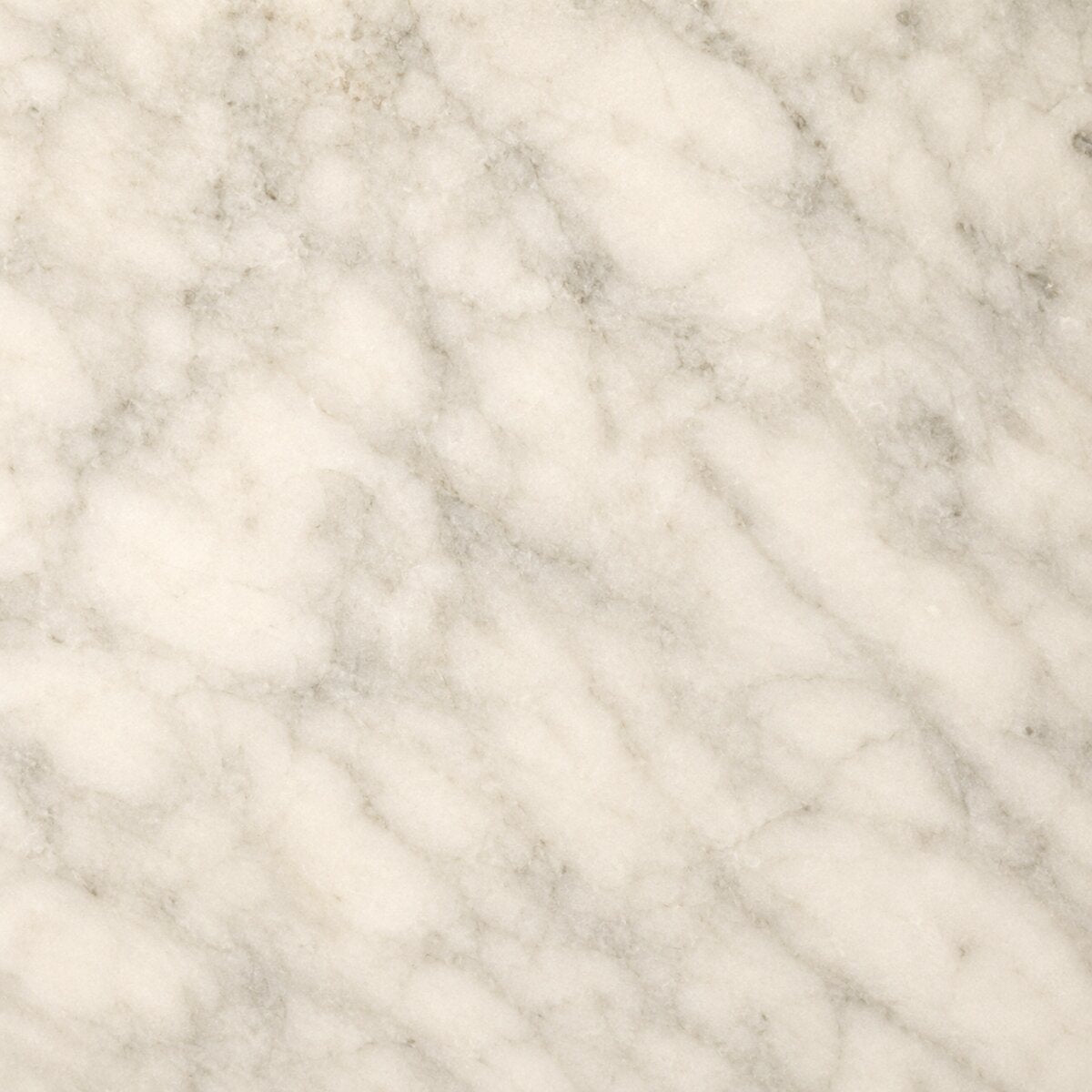 Bianco Statuarietto marble texture close-up, the natural stone used for the Dou Small table lamp base