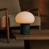 Coddé Grün – Verde Alpi Marmor Wiederaufladbare Tischlampe 
