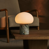 Coddé Grün – Ice Green Marmor Wiederaufladbare Tischlampe