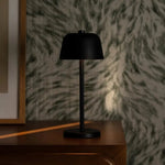 Anton Black Rechargeable Table Lamp | Stylish & Cordless Lighting Tavellio