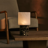 Cuyp Braun – Emperador Dark Marmor Wiederaufladbare Tischlampe 