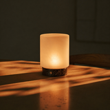 Cuyp Small Brown – Emperador Dark Marble Rechargeable Table Lamp | Authentic, Dimmable &  Interchangeable Lampshade