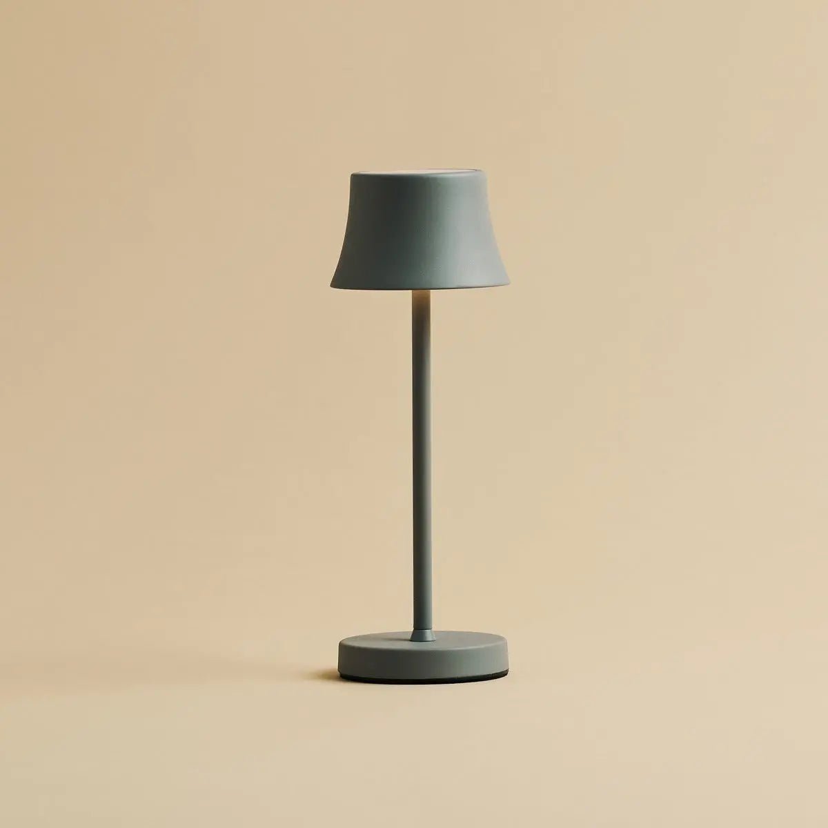 De Pijp Mini Mouse Grey Rechargeable Table Lamp – Wireless Charging, Dimmable Lamp & 3 Light Colors Tavellio