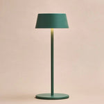 Hugo Sage Green Rechargeable Table Lamp - Stylish, Dimmable & Cordless Tavellio