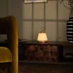 Liv Light Brown Rechargeable Lamp – Leather Strap, Dimmable, Cordless Tavellio