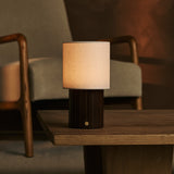 Donnée Dunkelbraun Wiederaufladbare Tischlampe