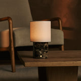 Dou Braun – Emperador Dark Marmor Wiederaufladbare Tischlampe