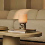 Dou Blanc – Calacatta Viola Marbre Lampe de table rechargeable