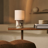Dou Blanc – Calacatta Viola Marbre Lampe de table rechargeable
