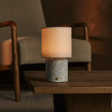 Dou White – Bianco Statuarietto Marble Rechargeable Table Lamp