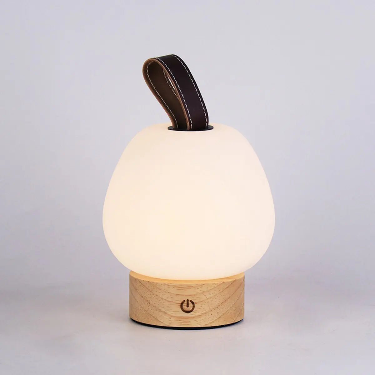 Cooper Light Brown Wooden Rechargeable Table Lamp – Cordless, Dimmable & Stylish Tavellio