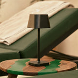 Ava Black Rechargeable Table Lamp | Sleek Cordless Lighting Solution - Tavellio