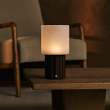 Frank Dunkelbraun Wiederaufladbare Tischlampe