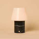 Hooch Schwarz – Nero Marquina Marmor Wiederaufladbare Tischlampe 