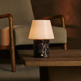 Hooch Rot – Rosso Levanto Marmor Wiederaufladbare Tischlampe 