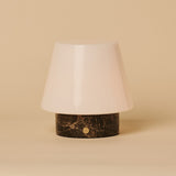 Hooch Small Braun – Emperador Dark Marmor Wiederaufladbare Tischlampe