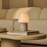 Hooch White – Bianco Statuarietto Marble Rechargeable Table Lamp