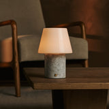 Hooch White – Bianco Statuarietto Marble Rechargeable Table Lamp