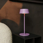 Hugo Violet Lila Rechargeable Table Lamp - Stylish, Dimmable Lamp & Cordless Tavellio