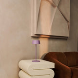 Hugo Violet Lila Rechargeable Table Lamp - Stylish, Dimmable Lamp & Cordless Tavellio