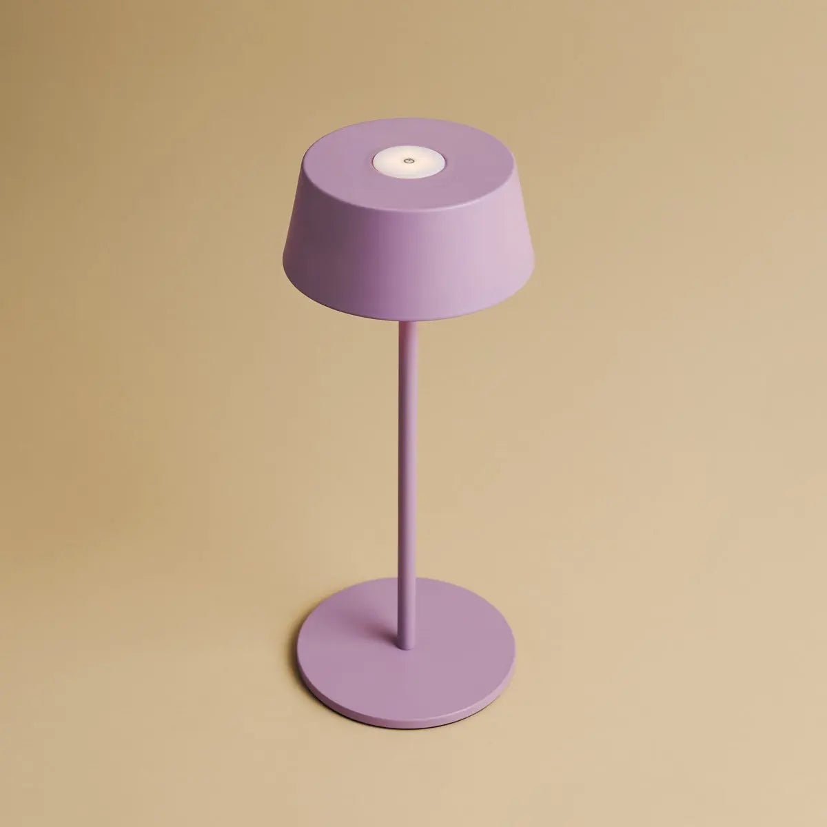 Hugo Violet Lila Rechargeable Table Lamp - Stylish, Dimmable Lamp & Cordless Tavellio