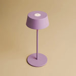 Hugo Violet Lila Rechargeable Table Lamp - Stylish, Dimmable Lamp & Cordless Tavellio