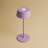 Hugo Violet Lila Rechargeable Table Lamp - Stylish, Dimmable Lamp & Cordless Tavellio