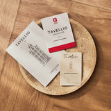 Tavellio user guide and iF Design Award card for the Rijks Collection rechargeable table lamp series