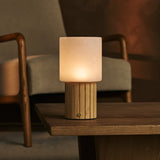 Ingmar Hellbraun Wiederaufladbare Tischlampe