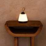 Liv Dark Brown Rechargeable Lamp – Leather Strap, Dimmable, 3 Light Modes, Cordless Tavellio