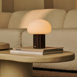 Jord Dark Brown Rechargeable Table Lamp