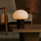 Jord Dark Brown Rechargeable Table Lamp