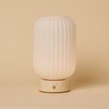 Kota Beige – Travertine Rechargeable Table Lamp